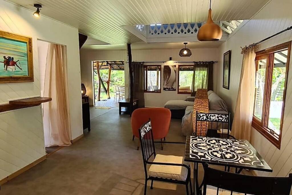 Green Villa Moorea Temae Bagian luar foto
