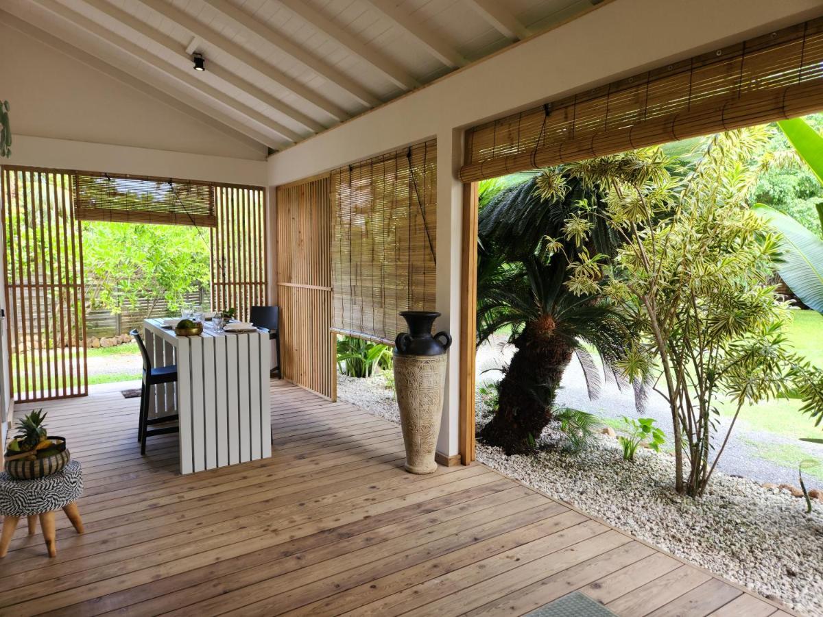 Green Villa Moorea Temae Bagian luar foto