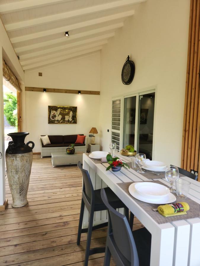 Green Villa Moorea Temae Bagian luar foto