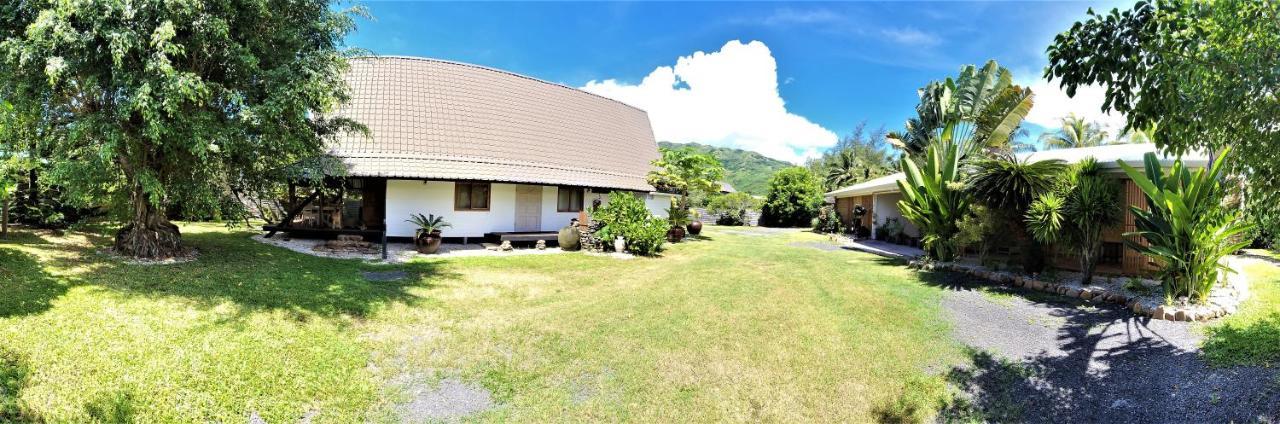 Green Villa Moorea Temae Bagian luar foto