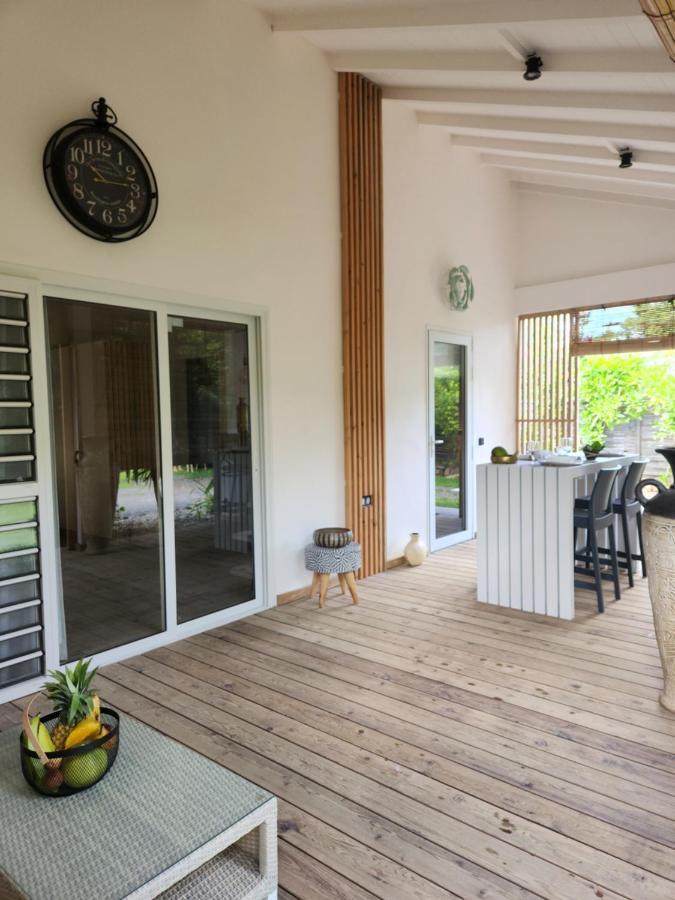 Green Villa Moorea Temae Bagian luar foto