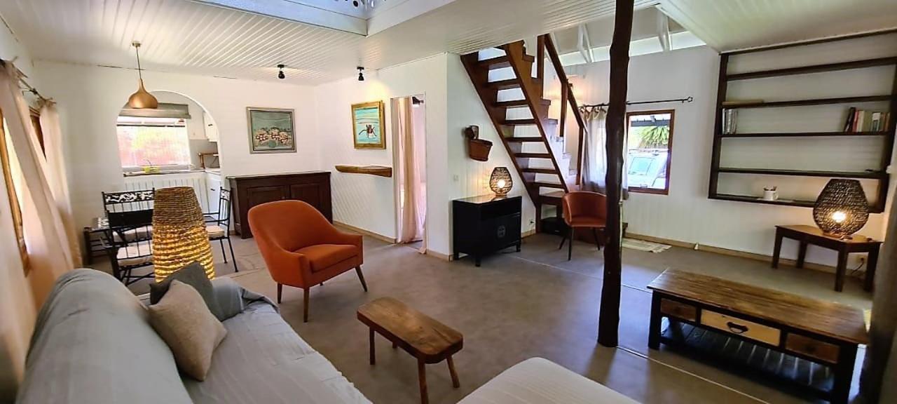Green Villa Moorea Temae Bagian luar foto