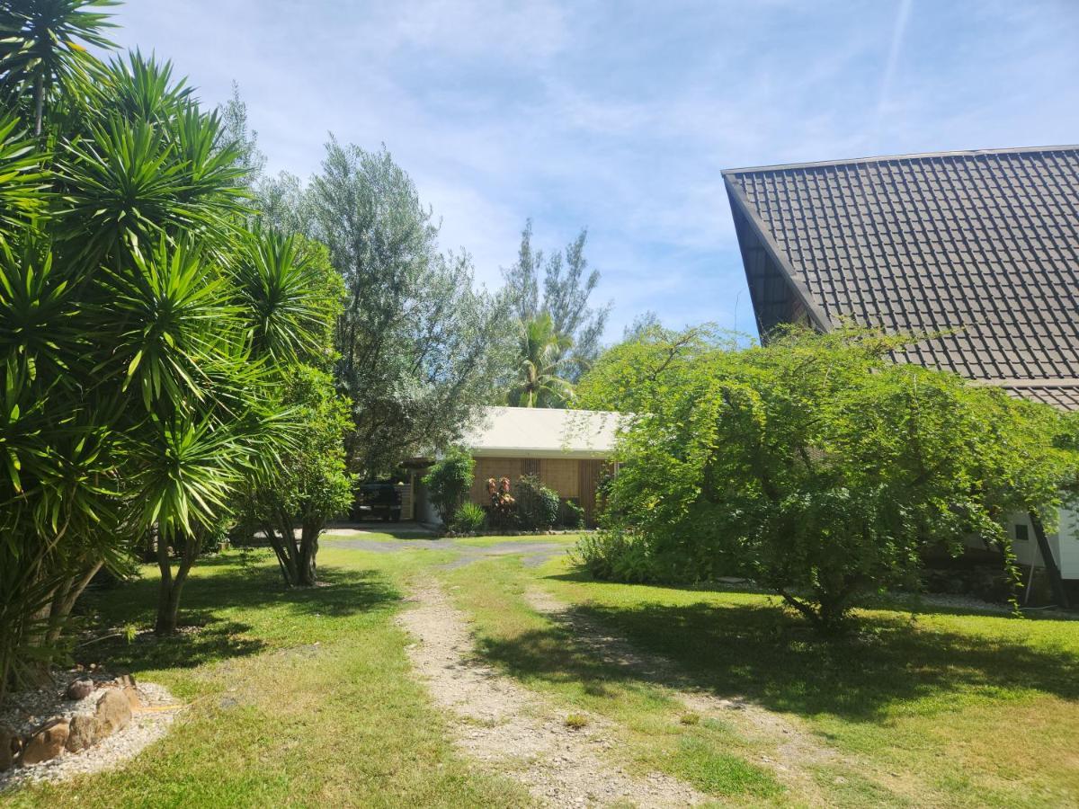 Green Villa Moorea Temae Bagian luar foto